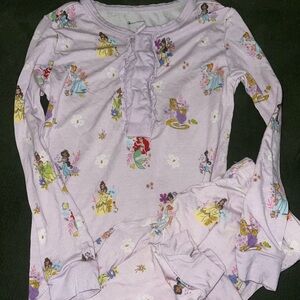 Disney Kids Pajama Set - Lavender with Princesses